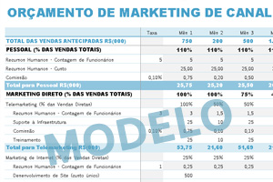 Download: Modelo de Orçamento de Marketing de Canal – Vendedor Autônomo Download: Modelo de Orçamento de Marketing de Canal – Vendedor Autônomo